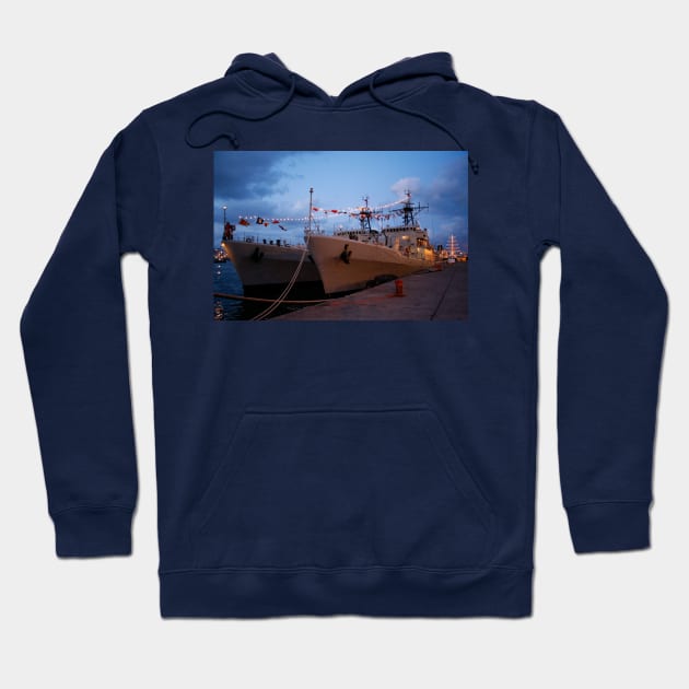 Portuguese frigates Hoodie by Gaspar Avila